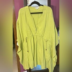 Chartreuse Top or Cover Up for Sale